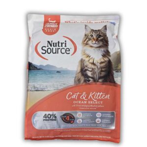 Nutri Source Cat & Kitten Ocean Select Cat Food (Large Bag, 12 lbs)