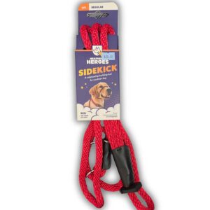 Heather's Heroes Sidekick Dog Leash (Red)