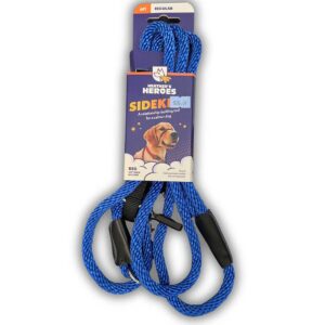 Heather's Heroes Sidekick Dog Leash (Blue)