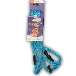 Heather's Heroes Sidekick Dog Leash (Turquoise)